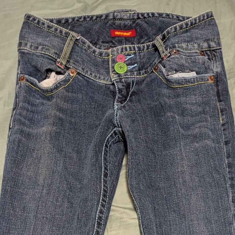 Blue Asphalt y2k bootcut jeans